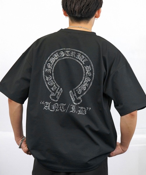 L'atelier(ラトリエ)の「接触冷感 グラフィック ストレッチ Tシャツ クロス ラインストーン ANT DESIGN(Tシャツ/カットソー・メンズ・ブラック系その他3/ホワイト系3/ブラック系2/ブラック系3/ホワイト系2/ブラック系その他2・L/M)」の19枚目の写真