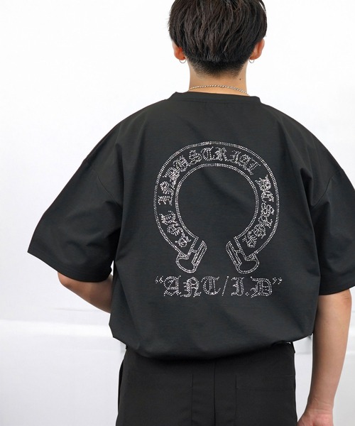 L'atelier(ラトリエ)の「接触冷感 グラフィック ストレッチ Tシャツ クロス ラインストーン ANT DESIGN(Tシャツ/カットソー・メンズ・ブラック系その他3/ホワイト系3/ブラック系2/ブラック系3/ホワイト系2/ブラック系その他2・L/M)」の21枚目の写真