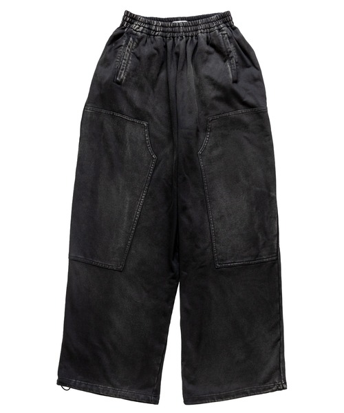 BASICKS（ベイシックス）の「Pigmented Sweat Trousers（スウェットパンツ・メンズ・ブラウン/ブラック・SMALL/MEDIUM）」の2枚目の写真