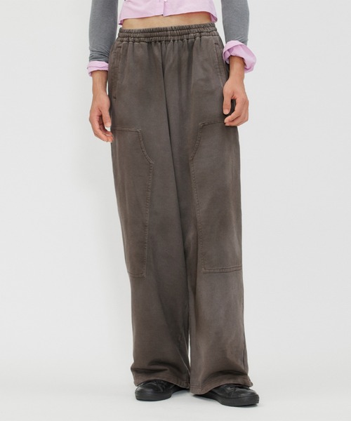 BASICKS（ベイシックス）の「Pigmented Sweat Trousers（スウェットパンツ・メンズ・ブラウン/ブラック・SMALL/MEDIUM）」の5枚目の写真
