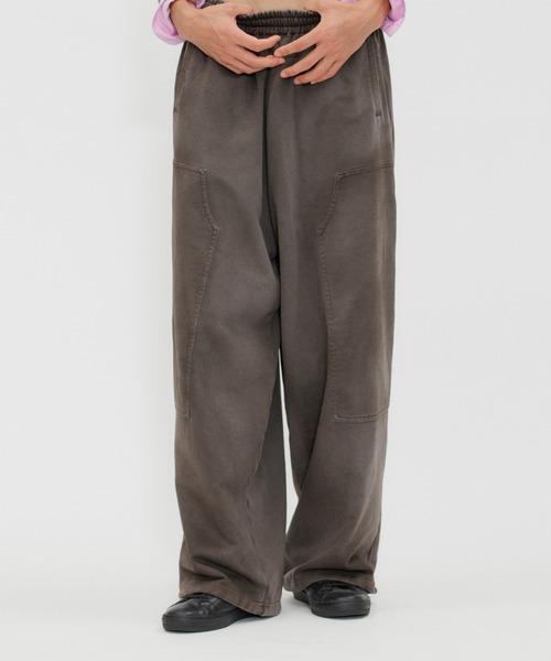 BASICKS（ベイシックス）の「Pigmented Sweat Trousers（スウェットパンツ・メンズ・ブラウン/ブラック・SMALL/MEDIUM）」の6枚目の写真