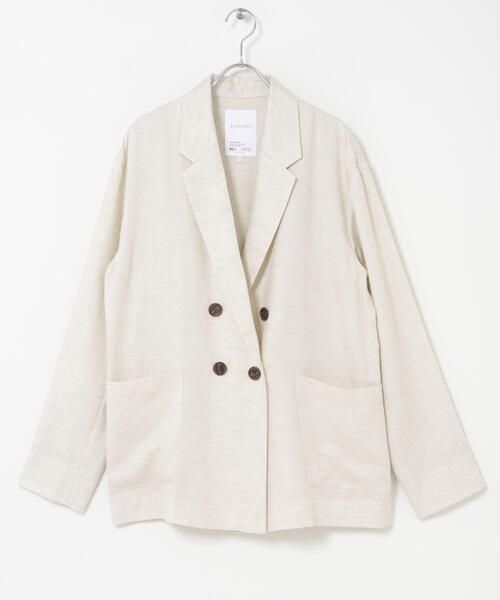 URBAN RESEARCH ROSSO WOMEN(アーバンリサーチ ロッソ)の「ELENDEEK BACK CROSS TAILORED JACKET(その他アウター・レディース・ベージュ/グレー・FREE)」の20枚目の写真