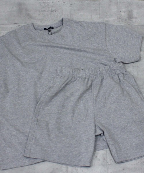 SHISKY(シスキー)の「ビッグシルエット セットアップ(セットアップ・メンズ・チャコール/ミント/ベージュ/杢グレー/ブラック/ネイビー・XL/L/M)」の3枚目の写真