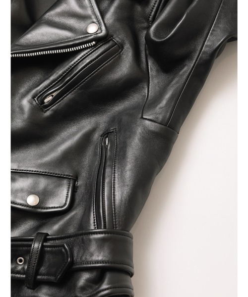 beautiful people（ビューティフルピープル）の「vintage leather THE/a riders j 1535402521（ブルゾン・メンズ・ブラック・SMALL）」の3枚目の写真