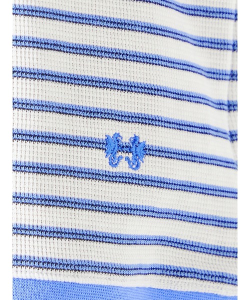 McGREGOR(マックレガー)の「ワッフルボーダーT(Tシャツ/カットソー・レディース・ピンク系その他/ブルー・L/M)」の10枚目の写真