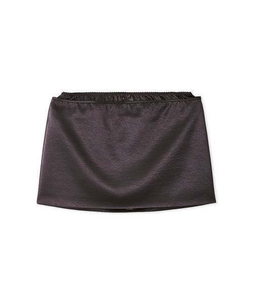 LILY BROWN(リリーブラウン)の「サテンミニスカショートパンツ(その他パンツ・レディース・チャコールグレー/アイボリー/ライトブルー・0/1)」の3枚目の写真