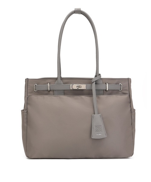 PADMA（パドマ）の「【PADMA】ナイロンロングハンドルトート（ビジネスバッグ・レディース・ベージュ系その他/ブラック×ゴールド/グレー/ブラック×シルバー・FREE）」の8枚目の写真