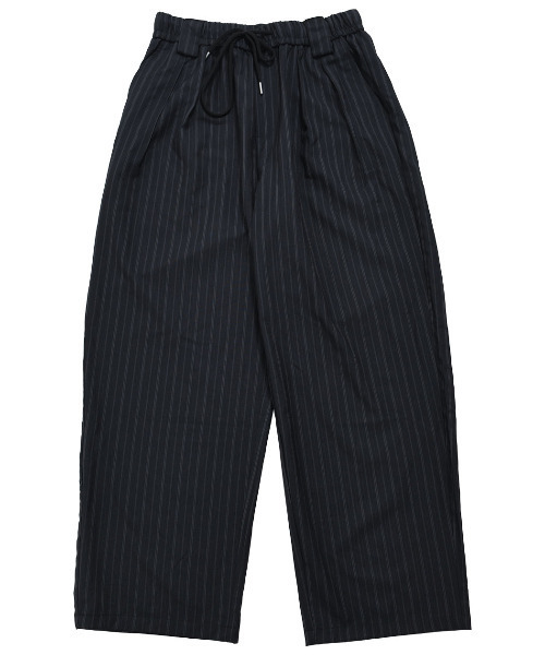 BENUSTA(ベヌスタ)の「『BENUSTA/ベヌスタ』ストライプバルーンパンツ【GC】(その他パンツ・メンズ・ブラック/グレー・M/L)」の9枚目の写真