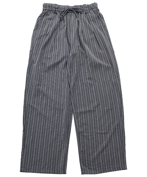 BENUSTA(ベヌスタ)の「『BENUSTA/ベヌスタ』ストライプバルーンパンツ【GC】(その他パンツ・メンズ・ブラック/グレー・M/L)」の11枚目の写真