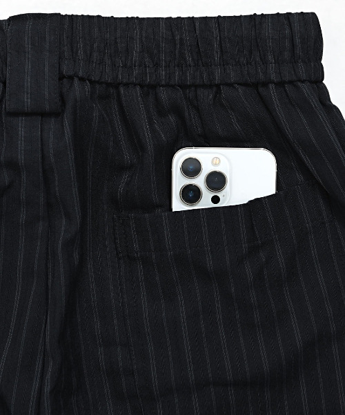 BENUSTA(ベヌスタ)の「『BENUSTA/ベヌスタ』ストライプバルーンパンツ【GC】(その他パンツ・メンズ・ブラック/グレー・M/L)」の14枚目の写真