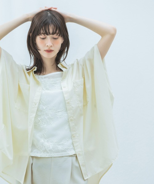 LAKOLE(ラコレ)の「ニュアンスレースベスト / 638713(ベスト・レディース・ブラック/アイボリー/モカ・FREE)」の10枚目の写真