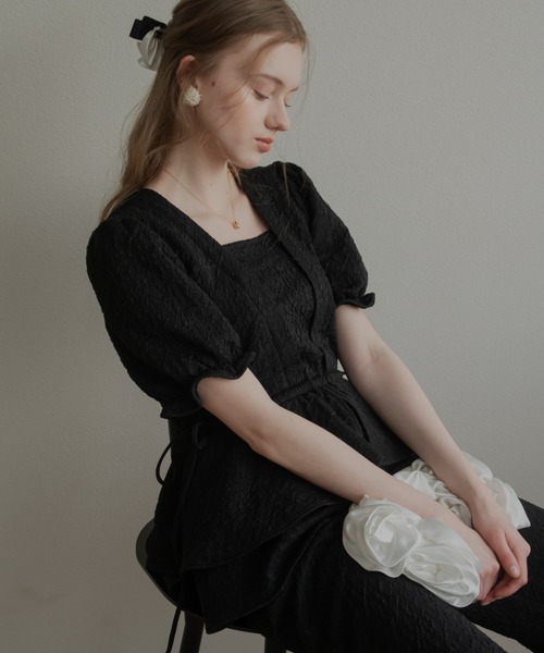 JUMELLE(ジュメロ)の「バルーンバレッタ(バレッタ/ヘアクリップ・レディース・ホワイト・FREE)」の5枚目の写真