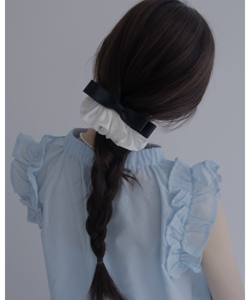 JUMELLE(ジュメロ)の「バルーンバレッタ(バレッタ/ヘアクリップ・レディース・ホワイト・FREE)」の9枚目の写真