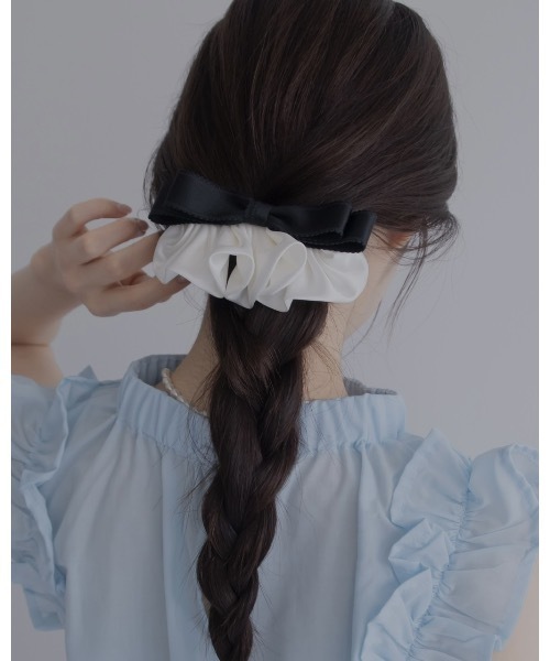 JUMELLE(ジュメロ)の「バルーンバレッタ(バレッタ/ヘアクリップ・レディース・ホワイト・FREE)」の8枚目の写真