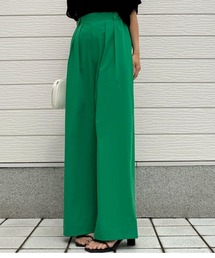 Q（キュー）の「アイスタッチワイドストレートパンツ（その他パンツ）」