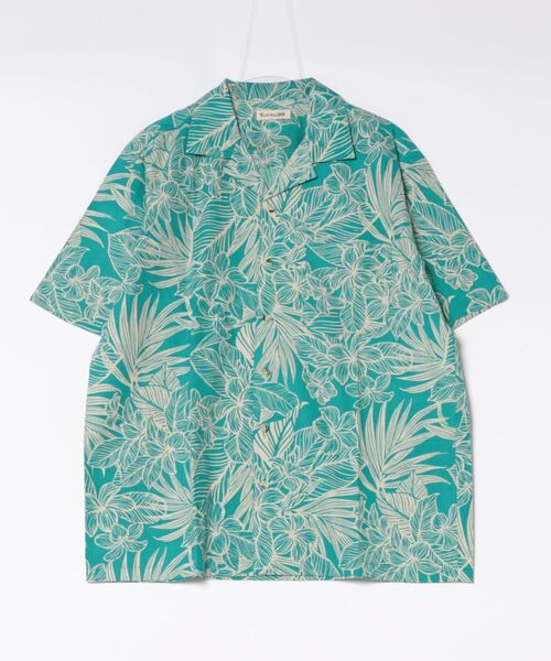 Kahiko(カヒコ)の「【Kahiko】ハカラウMEN'Sシャツ(シャツ/ブラウス・メンズ・ベージュ/ターコイズブルー/ブラック/ホワイト×レッド・FREE)」の4枚目の写真