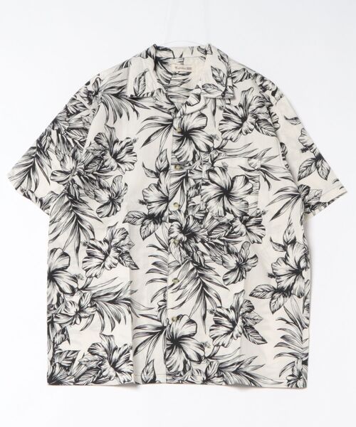 Kahiko(カヒコ)の「【Kahiko】ハカラウMEN'Sシャツ(シャツ/ブラウス・メンズ・ベージュ/ターコイズブルー/ブラック/ホワイト×レッド・FREE)」の2枚目の写真