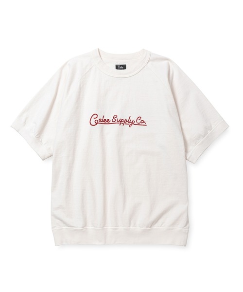 CALEE(キャリー)の「VINTAGE REPRODUCT RAGLAN S/S CS(Tシャツ/カットソー・メンズ・ブルー/レッド/ブラック/ホワイト・LARGE/MEDIUM/X-LARGE)」の2枚目の写真