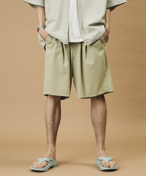 FREAK'S STORE(フリークスストア)の「SUPER ICE EASY SHORT PANTS/スーパーアイス イージー ショートパンツ(その他パンツ・メンズ・オリーブ/ブラック/ネイビー/チャコールグレー/ベージュ・MEDIUM/LARGE/X-LARGE)」の10枚目の写真