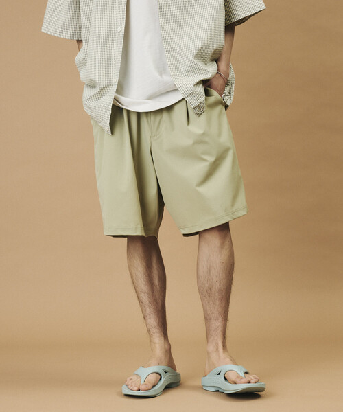 FREAK'S STORE(フリークスストア)の「SUPER ICE EASY SHORT PANTS/スーパーアイス イージー ショートパンツ(その他パンツ・メンズ・オリーブ/ブラック/ネイビー/チャコールグレー/ベージュ・MEDIUM/LARGE/X-LARGE)」の12枚目の写真