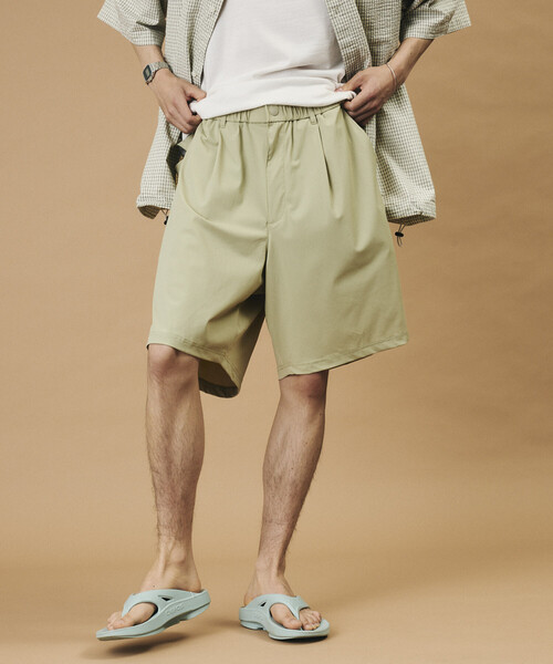 FREAK'S STORE(フリークスストア)の「SUPER ICE EASY SHORT PANTS/スーパーアイス イージー ショートパンツ(その他パンツ・メンズ・オリーブ/ブラック/ネイビー/チャコールグレー/ベージュ・MEDIUM/LARGE/X-LARGE)」の13枚目の写真