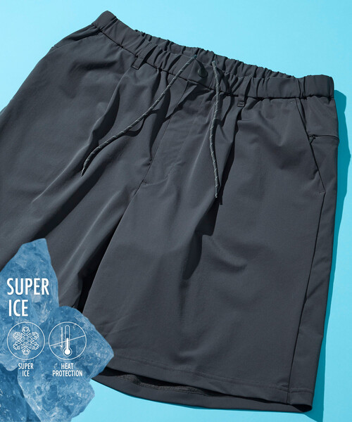 FREAK'S STORE(フリークスストア)の「SUPER ICE EASY SHORT PANTS/スーパーアイス イージー ショートパンツ(その他パンツ・メンズ・オリーブ/ブラック/ネイビー/チャコールグレー/ベージュ・MEDIUM/LARGE/X-LARGE)」の14枚目の写真