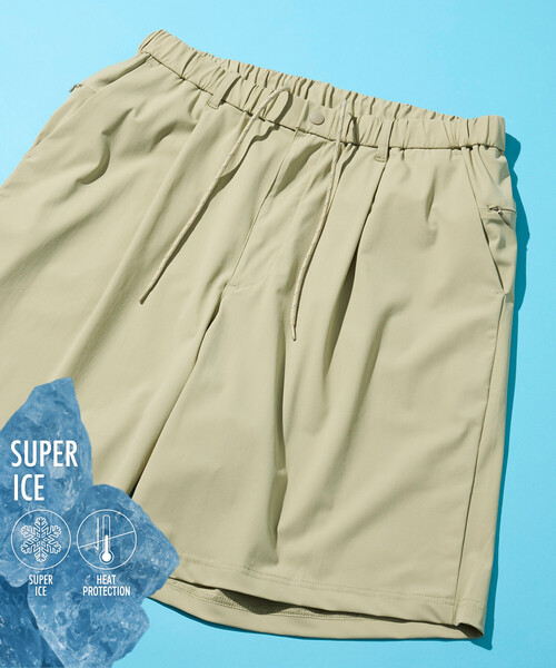 FREAK'S STORE(フリークスストア)の「SUPER ICE EASY SHORT PANTS/スーパーアイス イージー ショートパンツ(その他パンツ・メンズ・オリーブ/ブラック/ネイビー/チャコールグレー/ベージュ・MEDIUM/LARGE/X-LARGE)」の15枚目の写真