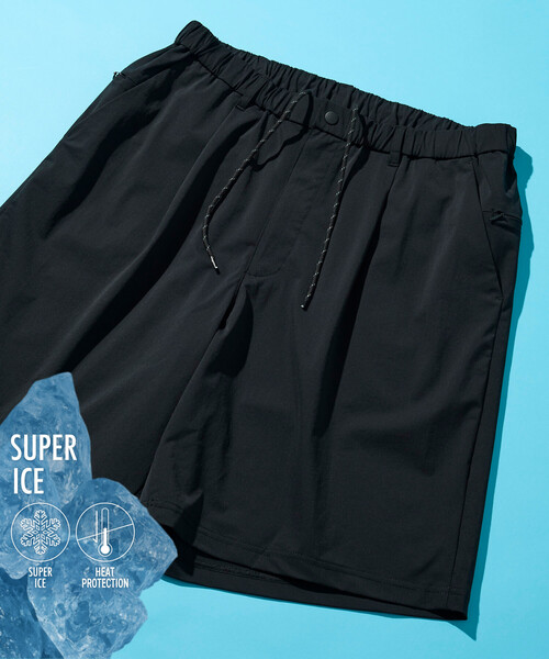 FREAK'S STORE(フリークスストア)の「SUPER ICE EASY SHORT PANTS/スーパーアイス イージー ショートパンツ(その他パンツ・メンズ・オリーブ/ブラック/ネイビー/チャコールグレー/ベージュ・MEDIUM/LARGE/X-LARGE)」の7枚目の写真