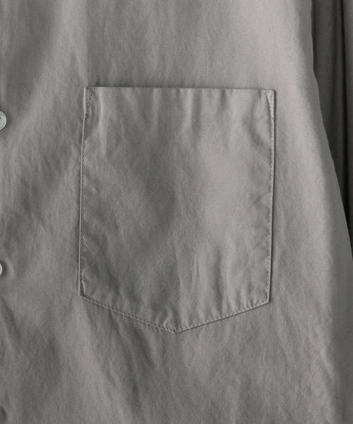 Steven Alan(スティーブンアラン)の「<Steven Alan>SLOW OXFORD SINGLE NEEDLE SHIRT/シャツ ◆(シャツ/ブラウス・メンズ・ホワイト/グレー/ライトブルー・X-LARGE/LARGE/SMALL/MEDIUM)」の7枚目の写真