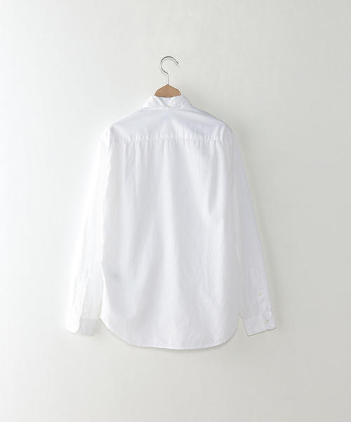 Steven Alan(スティーブンアラン)の「<Steven Alan>SLOW OXFORD SINGLE NEEDLE SHIRT/シャツ ◆(シャツ/ブラウス・メンズ・ホワイト/グレー/ライトブルー・X-LARGE/LARGE/SMALL/MEDIUM)」の8枚目の写真