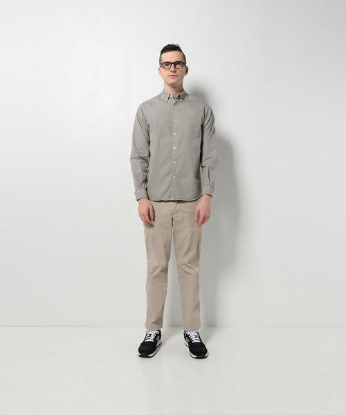 Steven Alan(スティーブンアラン)の「<Steven Alan>SLOW OXFORD SINGLE NEEDLE SHIRT/シャツ ◆(シャツ/ブラウス・メンズ・ホワイト/グレー/ライトブルー・X-LARGE/LARGE/SMALL/MEDIUM)」の11枚目の写真