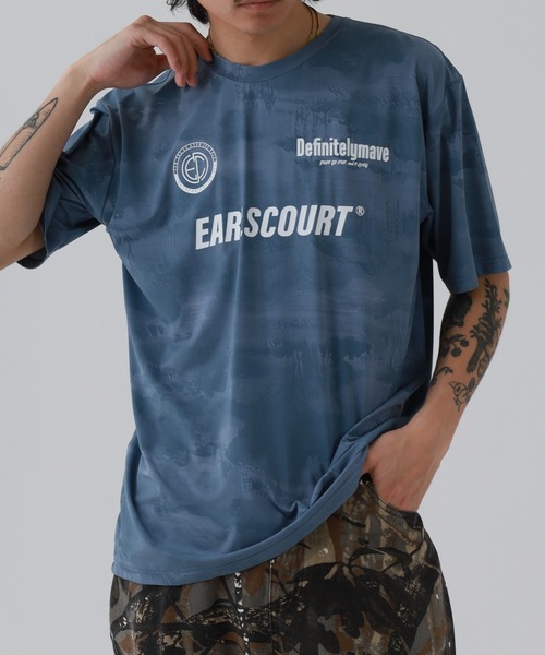 FUNALIVE（ファンアライブ）の「EARLSCOURT FLEXION/GRUNGE SS TOP アールズコート フレクション/グランジ エスエス トップ（Tシャツ/カットソー・メンズ・ホワイト/ネイビー/ブラック/ライトグレー・XL/L/S/M）」の4枚目の写真