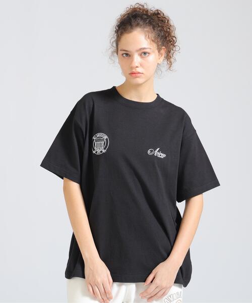 AVIREX（アヴィレックス）の「STITCH EMBROIDERY LOGO T-SHIRT（Tシャツ/カットソー・レディース・ピンク・F）」の9枚目の写真