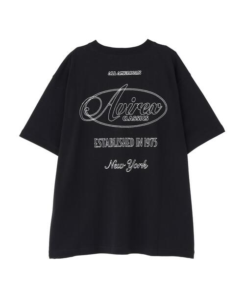 AVIREX（アヴィレックス）の「STITCH EMBROIDERY LOGO T-SHIRT（Tシャツ/カットソー・レディース・ピンク・F）」の13枚目の写真