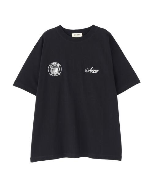 AVIREX（アヴィレックス）の「STITCH EMBROIDERY LOGO T-SHIRT（Tシャツ/カットソー・レディース・ピンク・F）」の14枚目の写真