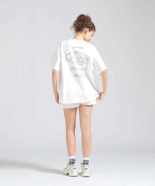 AVIREX（アヴィレックス）の「STITCH EMBROIDERY LOGO T-SHIRT（Tシャツ/カットソー・レディース・ピンク・F）」の18枚目の写真