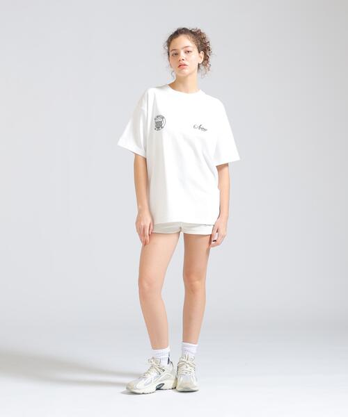 AVIREX（アヴィレックス）の「STITCH EMBROIDERY LOGO T-SHIRT（Tシャツ/カットソー・レディース・ピンク・F）」の19枚目の写真