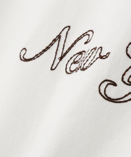 AVIREX（アヴィレックス）の「STITCH EMBROIDERY LOGO T-SHIRT（Tシャツ/カットソー・レディース・ピンク・F）」の22枚目の写真