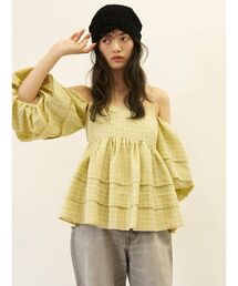LILY BROWN（リリーブラウン）の「バリエ3wayペプラムビスチェ（その他トップス）」