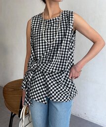 Chez toi | アシメツイストブラウス(シャツ/ブラウス)