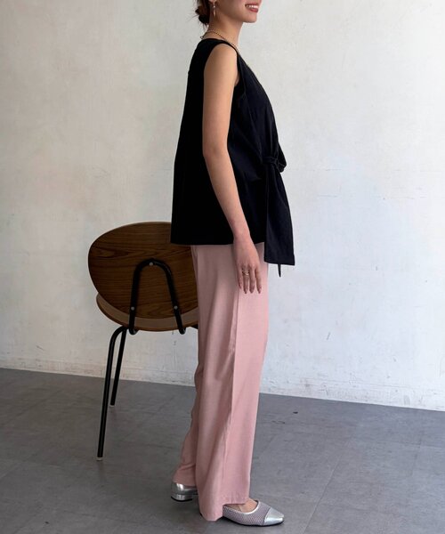 Chez toi（シェトワ）の「アシメツイストブラウス（シャツ/ブラウス・レディース・ミント/ネイビー/ホワイト系その他・FREE）」の19枚目の写真