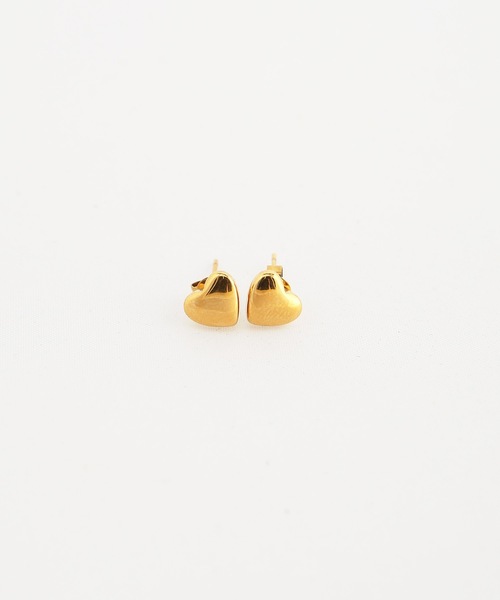 MIMILINE(ミミライン)の「ミニハートピアス/サージカルシテンレス(ピアス(両耳用)・レディース・シルバー/ゴールド・FREE)」の7枚目の写真