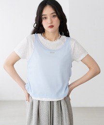 RAGEBLUE | ギャザーシアータンクレイヤードＴシャツ(Tシャツ/カットソー)