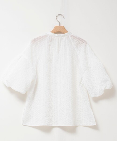 NOLLEY’S(ノーリーズ)の「ウォッシャブルモールストライプブラウス(シャツ/ブラウス・レディース・ブラック/ホワイト/ブラウン系その他2・38)」の10枚目の写真