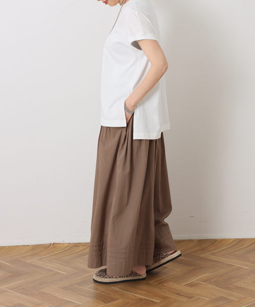 JOURNAL STANDARD LUXE(ジャーナルスタンダード ラックス)の「スワイジャージ キャップスリーブプルオーバー(Tシャツ/カットソー・レディース・ホワイト/ブラック系その他/ブラック・FREE)」の18枚目の写真