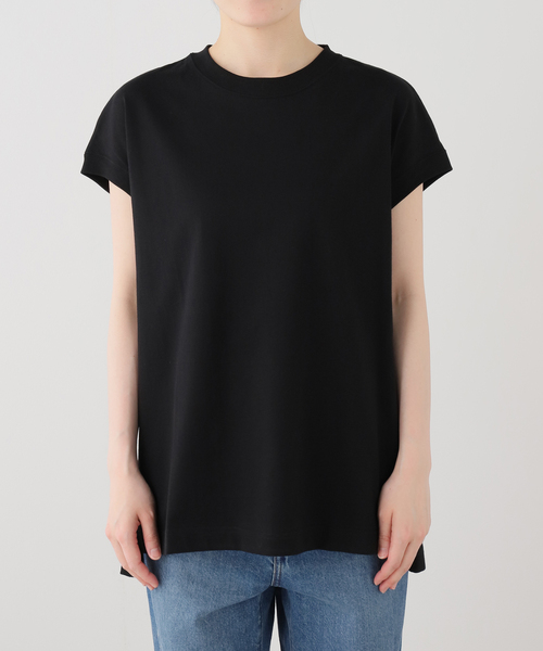 JOURNAL STANDARD LUXE(ジャーナルスタンダード ラックス)の「スワイジャージ キャップスリーブプルオーバー(Tシャツ/カットソー・レディース・ホワイト/ブラック系その他/ブラック・FREE)」の20枚目の写真