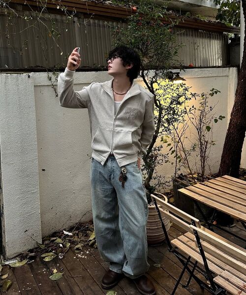 SECONDMONO（セカンドモノローグ）の「Waffle Track Jacket [BEIGE]_SEJK022BEIGE（ナイロンジャケット・レディース・その他・SMALL/MEDIUM/LARGE/X-SMALL）」の12枚目の写真