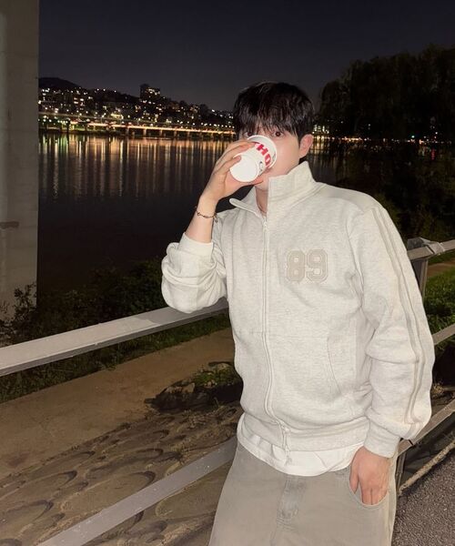 SECONDMONO（セカンドモノローグ）の「Waffle Track Jacket [BEIGE]_SEJK022BEIGE（ナイロンジャケット・レディース・その他・SMALL/MEDIUM/LARGE/X-SMALL）」の16枚目の写真