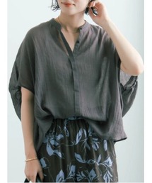 Te chichi（テチチ）の「【7色展開】シャンブレーボイルドルマンシャツ（シャツ/ブラウス）」