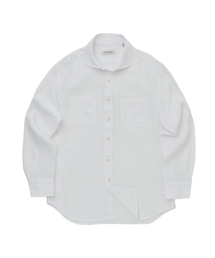 [Regular] L-400 Premium Linen Shirt (White)